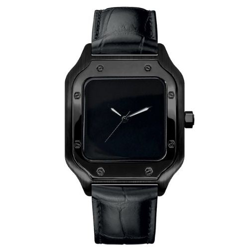 VANTOS MOD - BLACKED OUT (LEATHER STRAP)